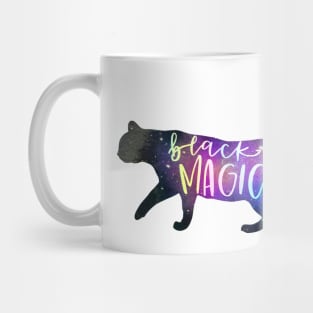 Black Magic Black Cat Holographic mode Mug